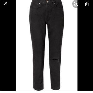 Frame black denim jeans